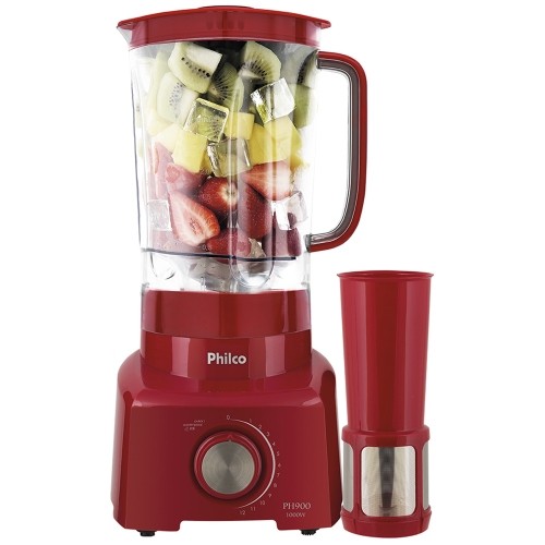 Liquidificador PH900 12V 2L Philco Vermelho - 110/220V