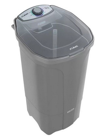 Lavadora 12kg Semi Automática Libell Cinza 