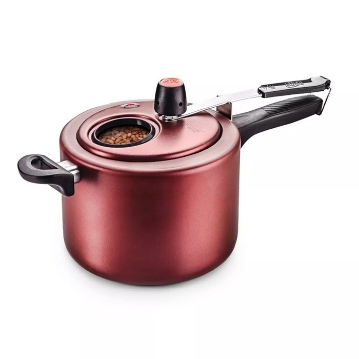 Panela de Pressão 4,5L c/Visor Mta Cereja