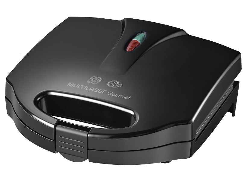 Sanduicheira Grill Gourmet CE09 Multilaser Preto - 110V