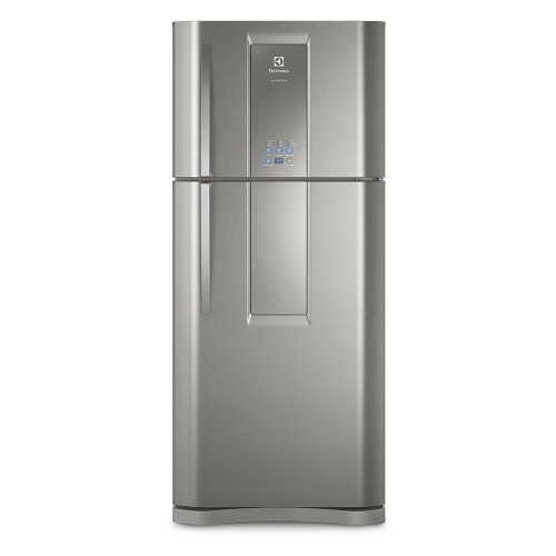 Refrigerador DF82X 553L 2 Portas Frost Free Electrolux Inox - 110/220V