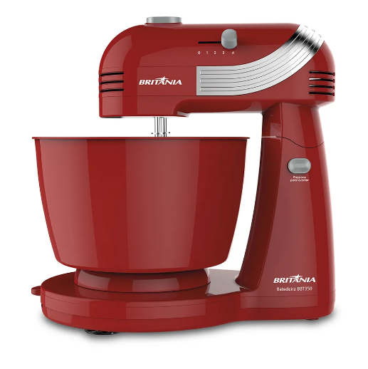 Batedeira BBT350 Britânia Vermelho - 110V