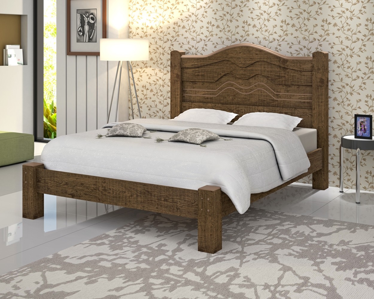 Cama Casal 1,40M Luxuria Luke Ype/Demolicao Luke