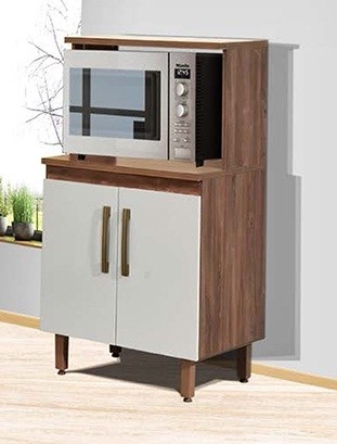 Balcão 2pts 70cm Duplo Forno Luan 