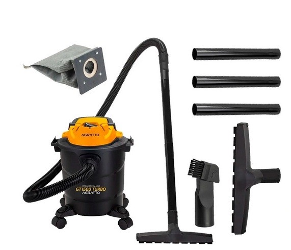 Aspirador Agua/Pó 1400W Agratto 