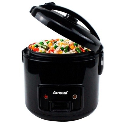 Panela de Arroz 6x APA010 AMVOX Preto 