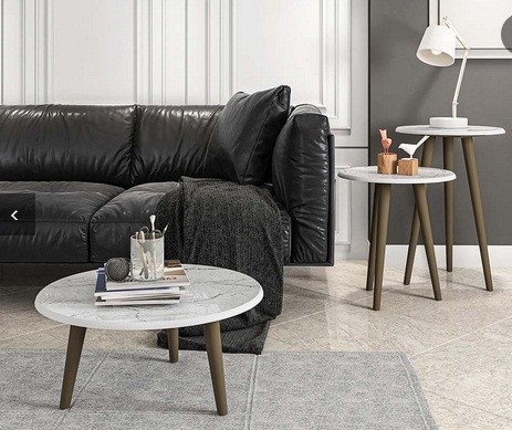 Mesa de Centro Brilhante Bechara Carrara 