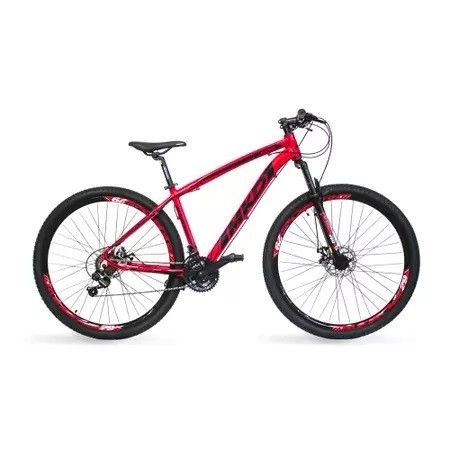 Bicicleta Aro 29 24V Disk/Susp Q17 King Vermelho MKD
