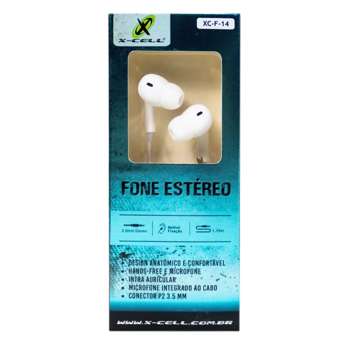 Fone De Ouvido  XC-F-14 X-cell