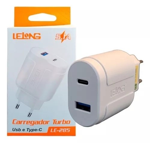 Tomada USB/C 5.1A LE-283 Lelong
