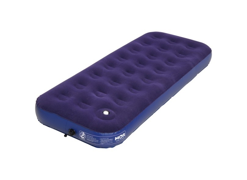 Colchão Solteiro Inflável Azul 