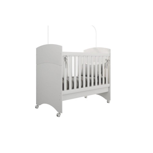 Berço Multifuncional Happy Baby Baby Atualle Branco  