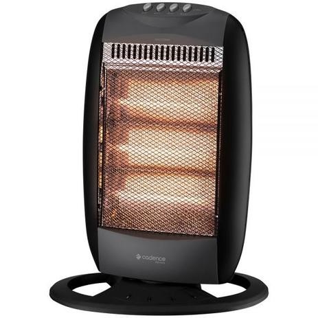 Aquecedor Halogeno Mercury AQC305 Cadence Preto 