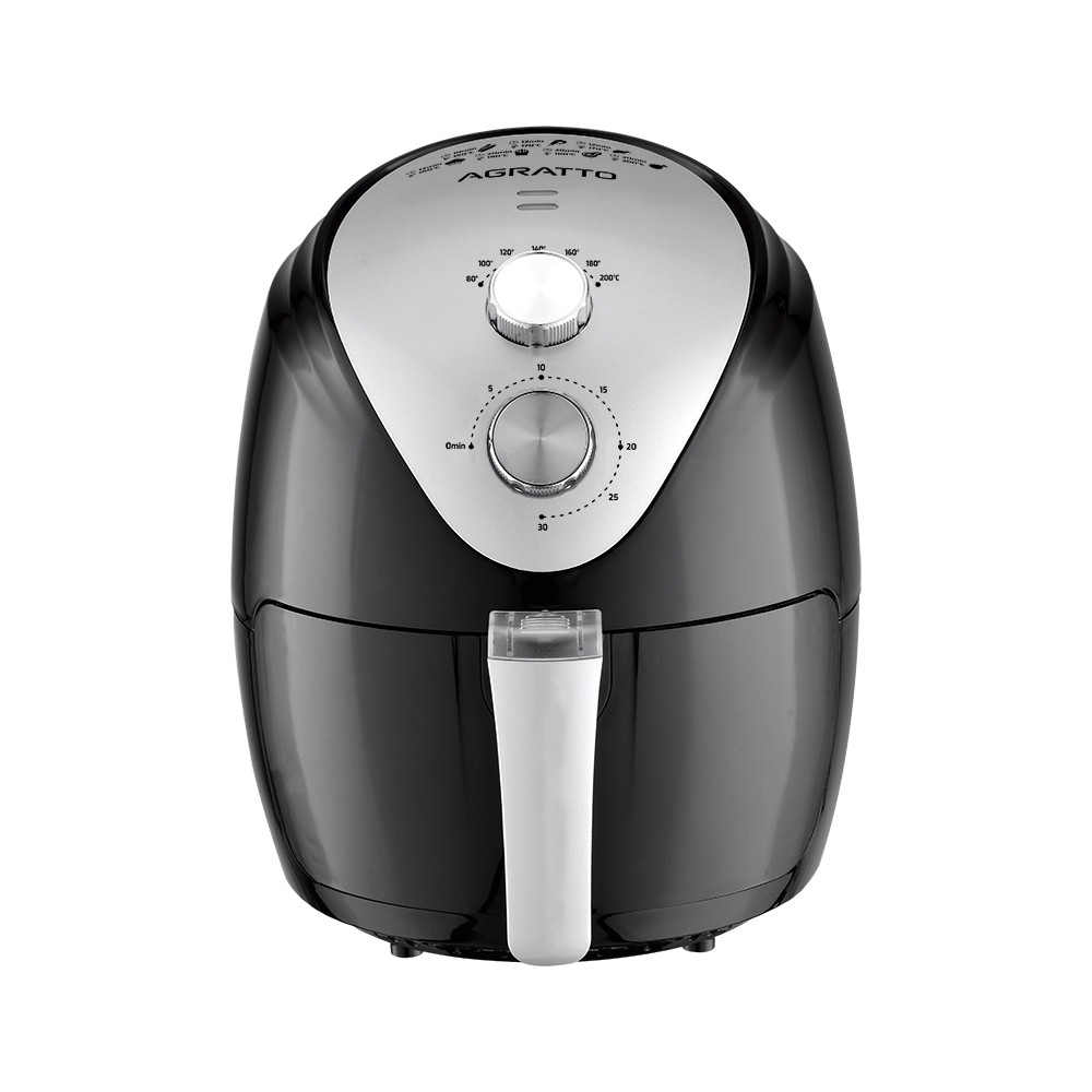 Fritadeira Fryer Silver Agratto Preto 110 Volts