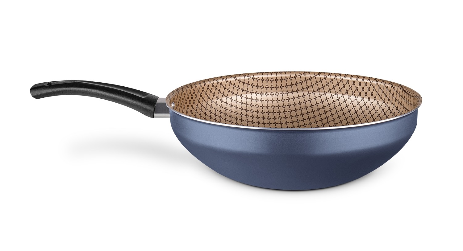 Panela Wok 28cm  Antiaderente Flora MTA  