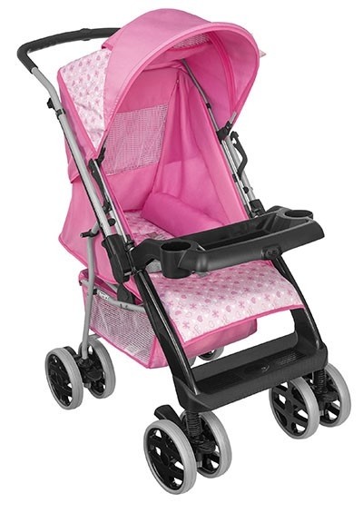 Carrinho Thor Plus Tutii Baby Rosa