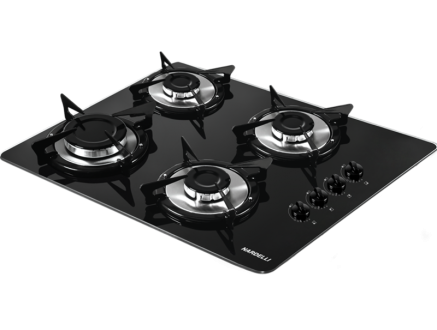 Fogao 4BC CooKTop NV4 Nardelli Preto Biv