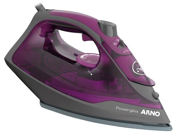Ferro a Vapor Antiaderente FP01 Arno Roxo/Cinza 