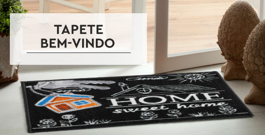 Tapete Bem Vindo 40x60CM Corttex