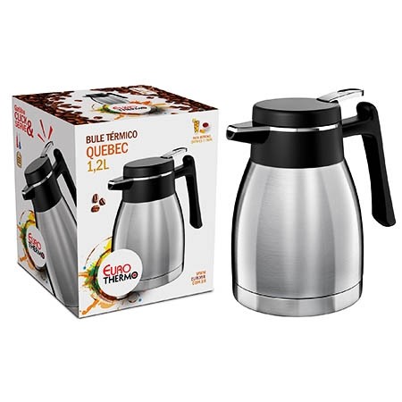 Bule Termico 1,2L Quebec EURO Inox