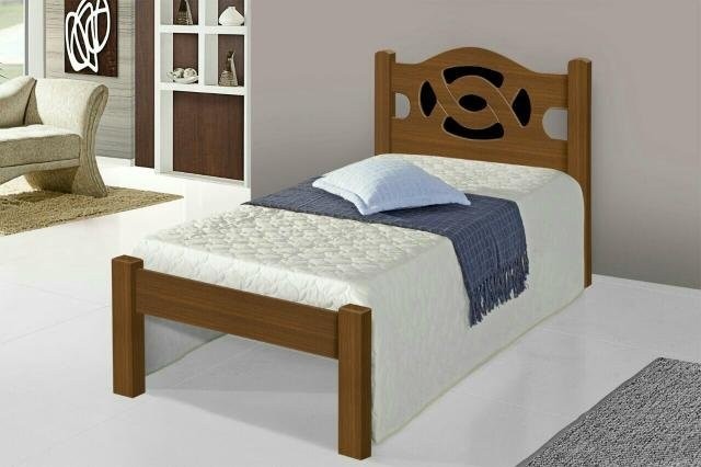 Cama Solteiro 90cm Haissa Luke Ipe 