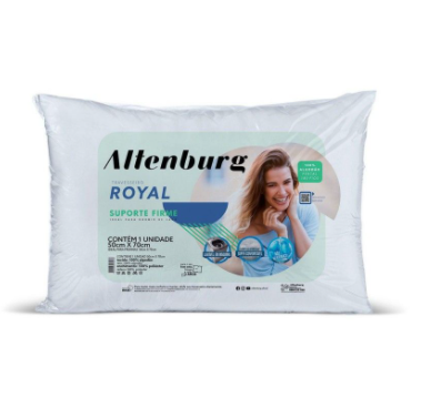 Travesseiro  Royal  Altenburg Branco