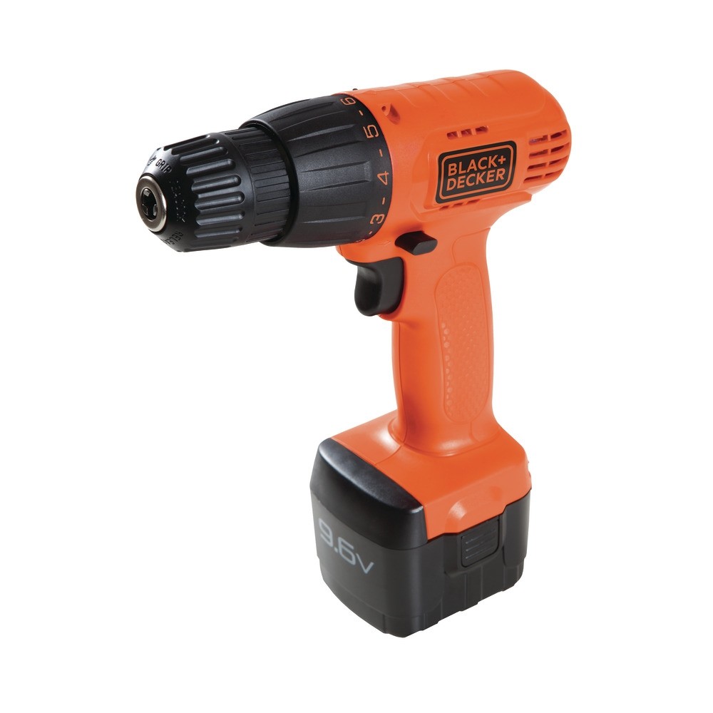 Parafusadeira/Furadeira 3/8" 9.6V Black&Decker Laranja Bivolt