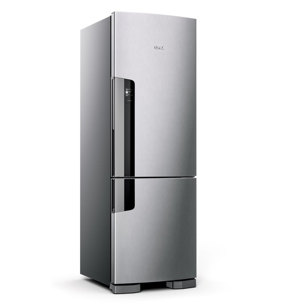Refrigerador CRE44 397L 2PT FF INVERSE CONSUL INOX 110V 