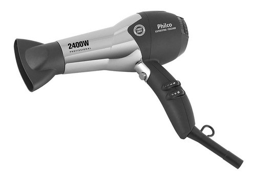 Secador 2400W Expert Pro Cinza /Preto Philco 