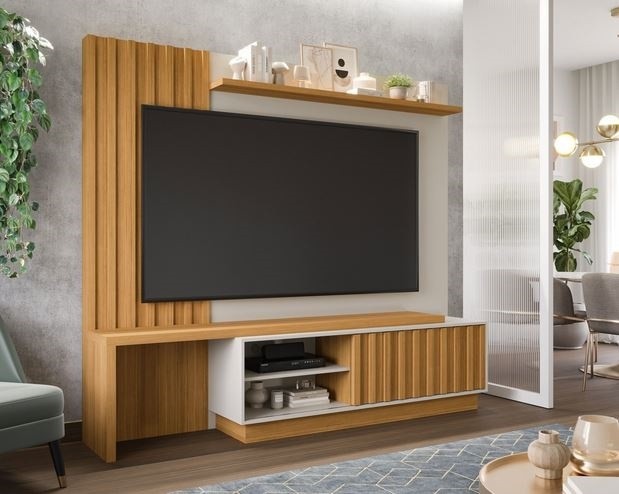 Home 2,20m Ripado Guaruja Permobili Nature/ Off White