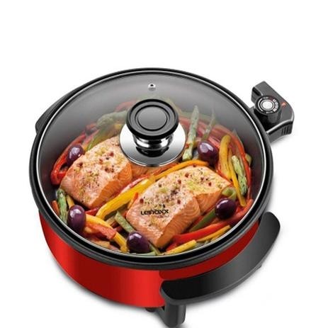 Panela Elétrica Pratic Lenox Vermelho 110V