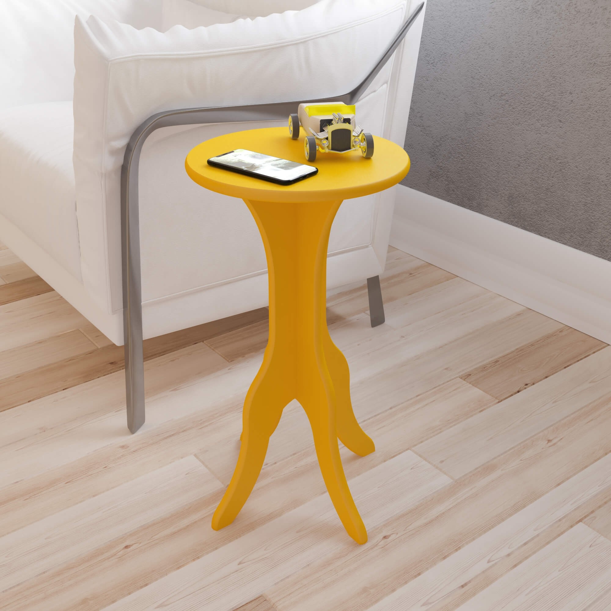 Mesa de Apoio Kin Artely Amarelo 