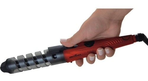 Cacheador Espiral Ceramic Britania Preto Bivolt