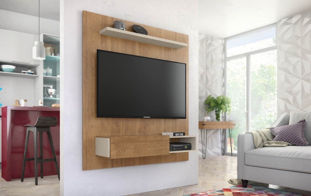 Painel 1,20 Diletto Caemmun Buritii/Off White 
