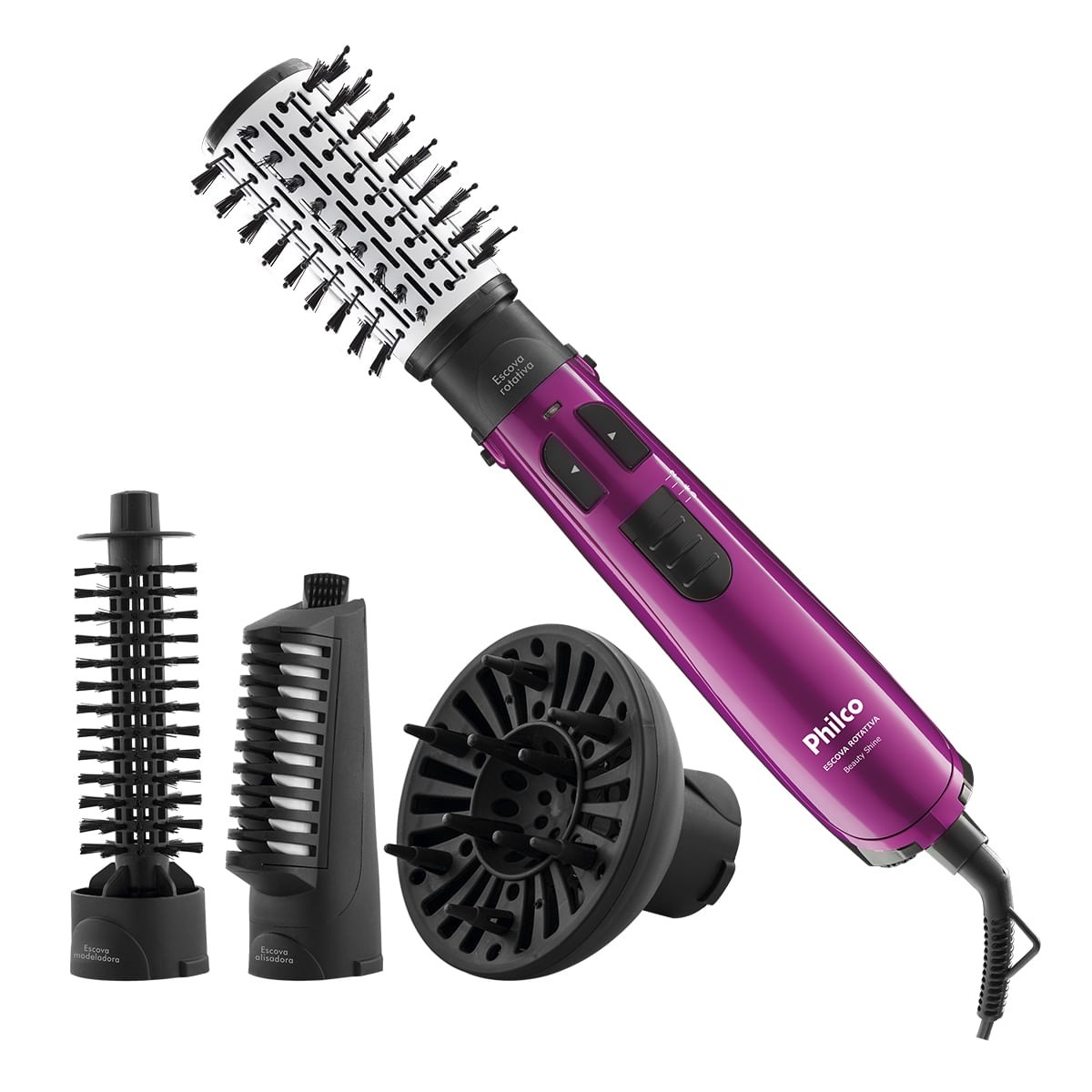 Escova Rotativa Philco Beauty Shine PEC07R