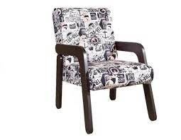Poltrona Decorativa Isabela Artezam Estampado 