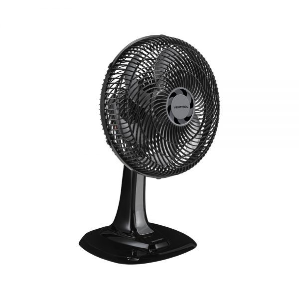 Ventilador 30cm 6P Turbo Ventisol Preto 110 Volts