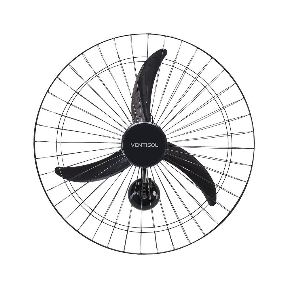 Ventilador Parede 60CM PR GR Biv