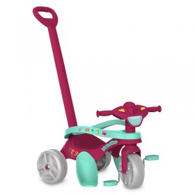 TRICICLO MOTOTICO PASSEIO & PEDAL (ROSA)