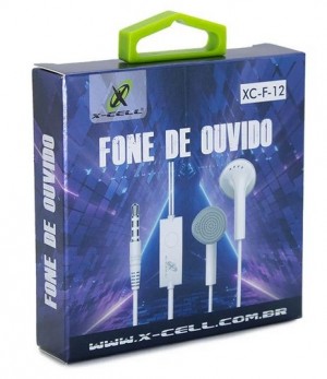 Fone De Ouvido  XC-F-12 X-cell