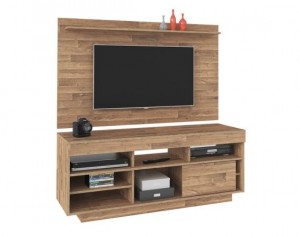 Rack com Painel Roma Artely Rustico