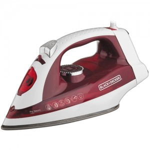 Ferro AJ3056 Vapor Spray Ceramic Black & Decker Branco/Vermelho - 110/200V
