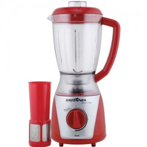 Liquidificador Electronic Filter 800 4V Britânia Vermelho - 110/220V