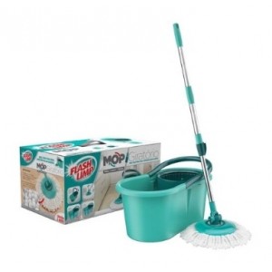 Mop Giratória MOP8209 Flashlimp Verde