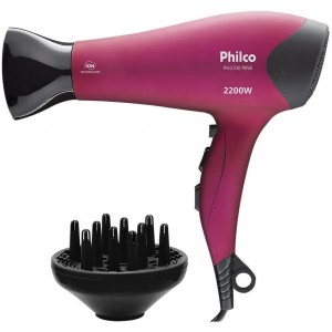 Secador de Cabelo Philco PH3700 Gold Tourmaline Pink