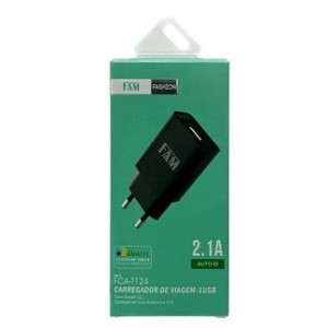 Carregador 1USB FCA-T124 FAM