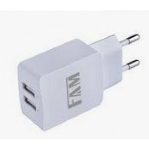 Carregador 2USB FCA-T202 FAM
