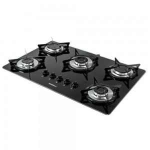 Fogão 5B Cooktop Inox Nardelli Preto 