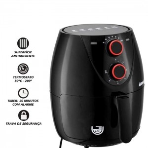 Fritadeira Air Fruyer ARF1205 AMVOX Preto