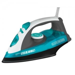 Ferro a Vapor  X5800 1200W Antiaderente Black & Decker Branco/Azul - 110/220V